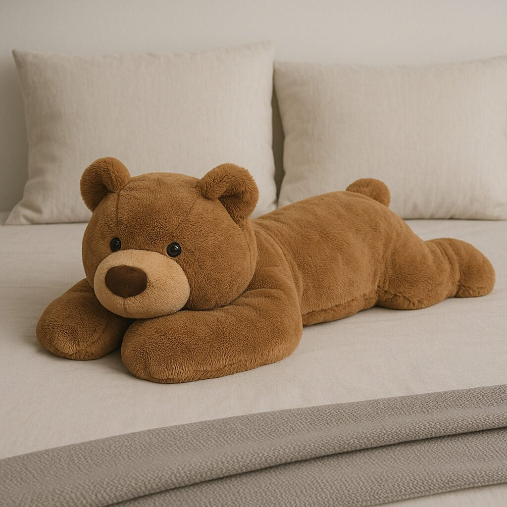 Therapeutische, gewichtete Bären Kuscheltiere für Erwachsene und Kinder, die bei der Verbesserung der Schlafqualität und dem Abbau von Stress helfen.