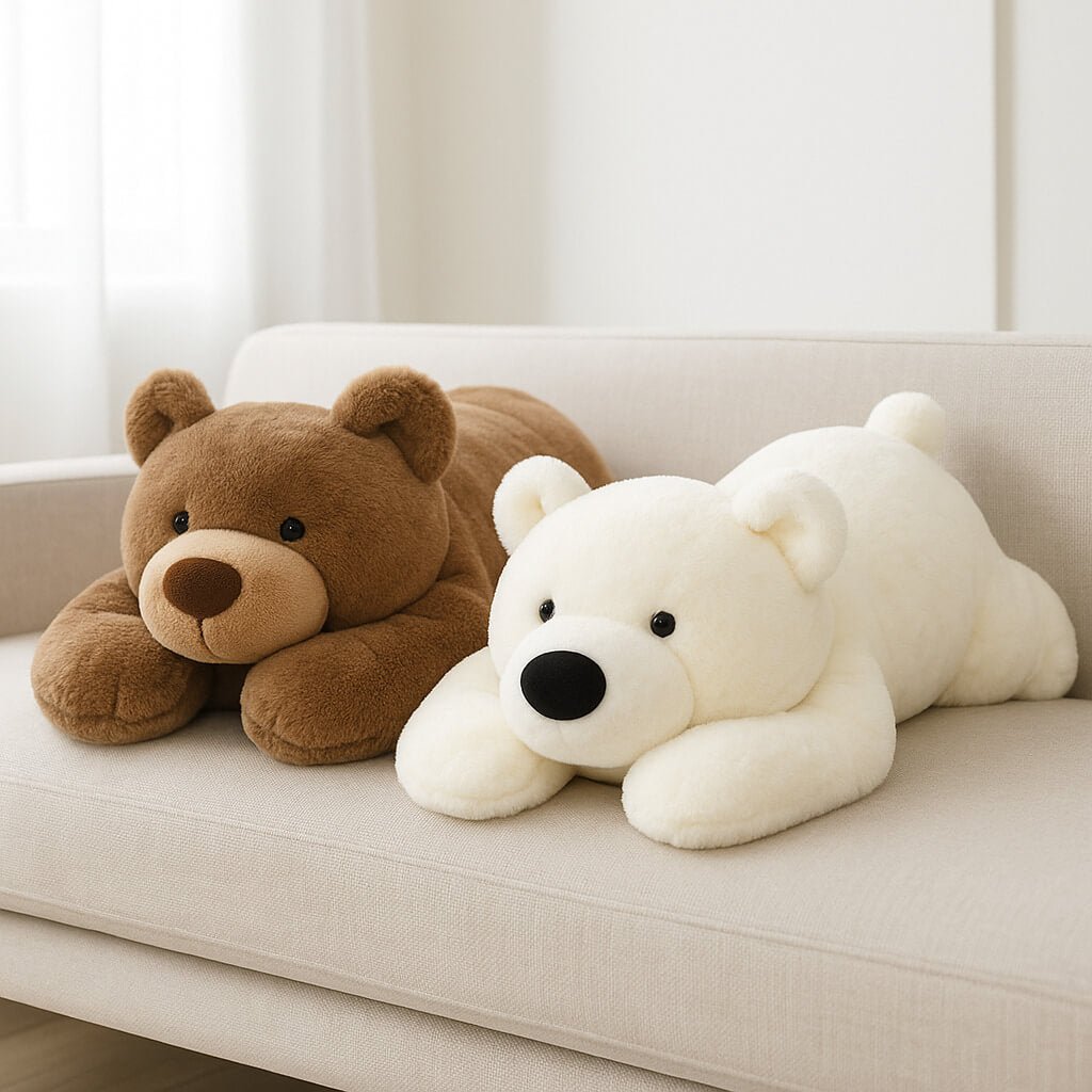 Beruhigende, gewichtete Bären Kuscheltiere, die bei der Linderung von Angstzuständen helfen und die Schlafqualität verbessern. Ideal für Stressabbau und Entspannung.