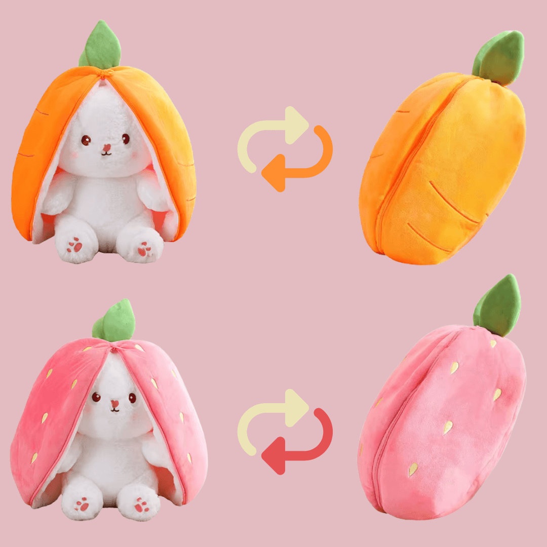 Plüschhase mit Überraschungsohren - Komfort Kuscheltier - Snuggle World