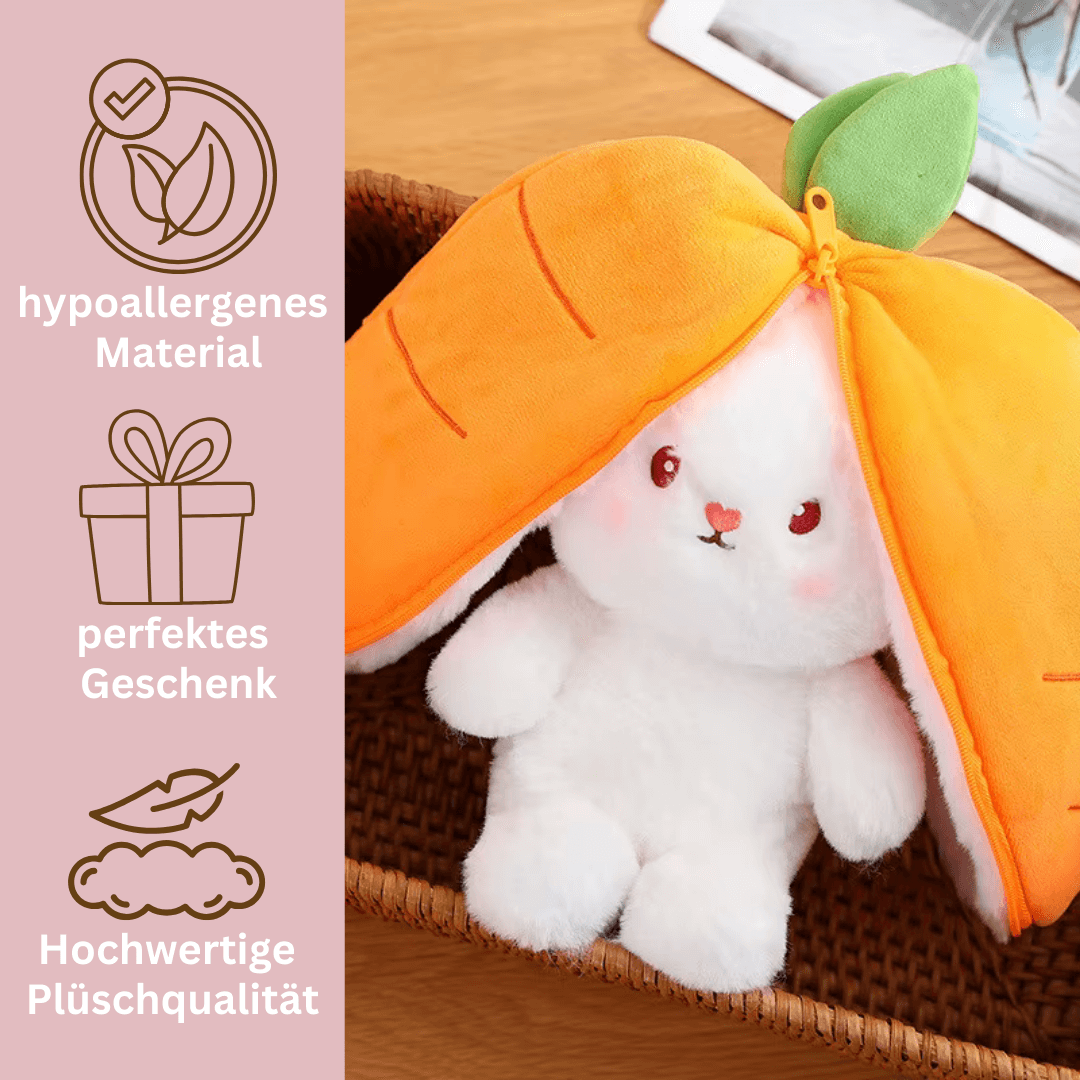 Plüschhase mit Überraschungsohren - Komfort Kuscheltier - Snuggle World